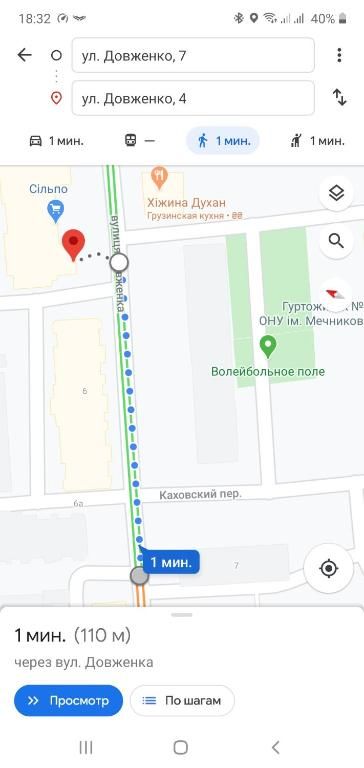 Апартаменты Французский бульвар / Довженко, пляж Дельфин Одесса